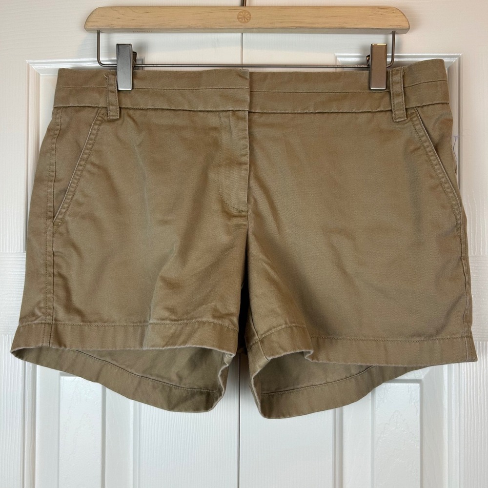 J. Crew Womens Kahki Chino Shorts